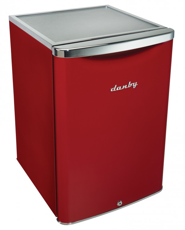 Danby 2.6 Cu. Ft. Glass Door Mini Fridge Compact Refrigerator