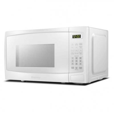 20" Danby 1.1 Cu. Ft Capacity Countertop Microwave In White - DBMW1120BWW