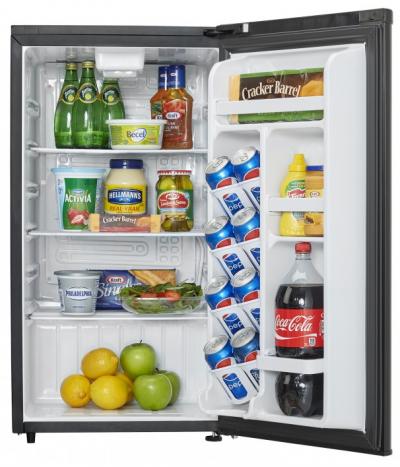 18" Danby 3.3 cu. ft. Capacity Contemporary Classic Compact Refrigerator - DAR033A6BDB-6