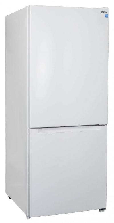 24" Danby 10 Cu. Ft. Bottom Mount Refrigerator - DBMF100C1WDB