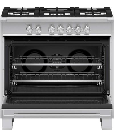 36" Fisher & paykel Freestanding Gas Range - OR36SCG4X1