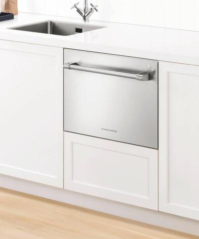 24" Fisher & Paykel Single DishDrawer Dishwasher, 7 Place Settings, Sanitize (Tall) - DD24SV2T9 N