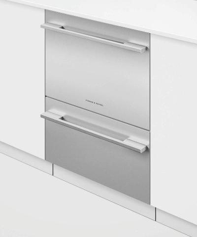 24" Fisher & Paykel Double DishDrawer, 14 Place Settings, Panel Ready (Tall) - DD24DHTI9 N