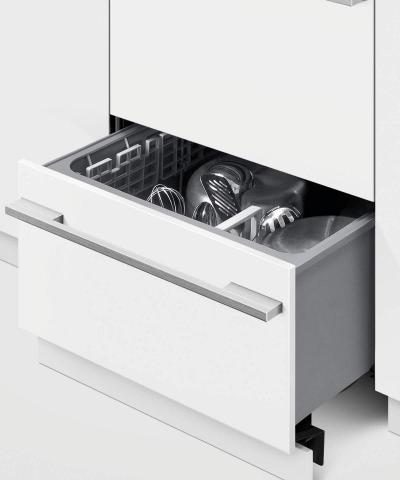 24" Fisher & Paykel Double DishDrawer, 14 Place Settings, Panel Ready (Tall) - DD24DTI9 N