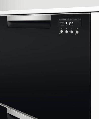 24" Fisher & Paykel Double DishDrawer With 14 Place Settings (Tall) - DD24DCTB9 N