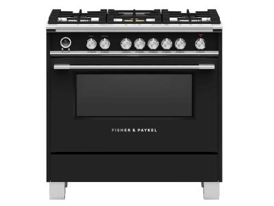  36" Fisher & paykel Dual Fuel Range - OR36SCG6B1