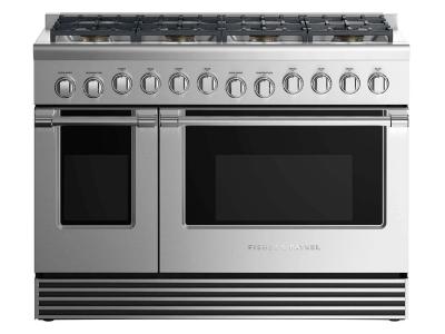 48" Fisher & paykel Gas Range 8 Burners - RGV2-488N N