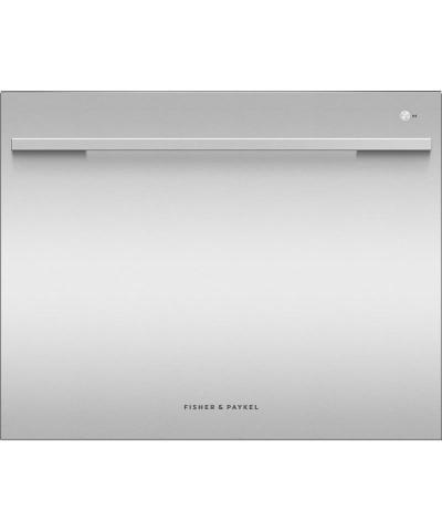 24" Fisher & Paykel Single DishDrawer Dishwasher, 7 Place Settings, Sanitize (Tall) - DD24SDFTX9 N