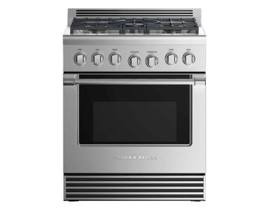 30" Fisher & paykel Gas Range 5 Burners - RGV2-305N N