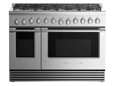 48" Fisher & paykel Dual Fuel Range  8 Burners - RDV2-488N N