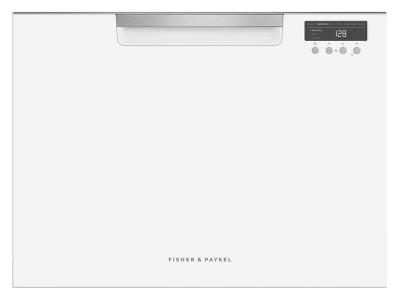 24" Fisher & Paykel Single DishDrawer With 7 Place Settings - DD24SCTW9 N