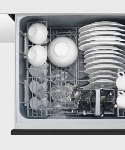 24" Fisher & Paykel Single DishDrawer Dishwasher With 7 Place Settings - DD24SAB9 N