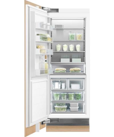 30" Fisher & paykel Integrated Column Freezer , Steel Interior - RS3084FLJK1