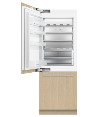 30" Fisher & Paykel Series 9 Integrated Bottom Freezer Refrigerator With Left Hinge - RS3084WLUK1