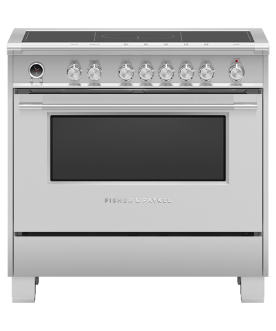 36" Fisher & Paykel Series 9 Classic Induction Range With SmartZone In Stainless Steel - OR36SCI6X1
