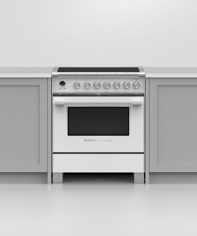 Dual Fuel Range, 48, 4 Burners, 4 Induction Zones, Self-cleaning