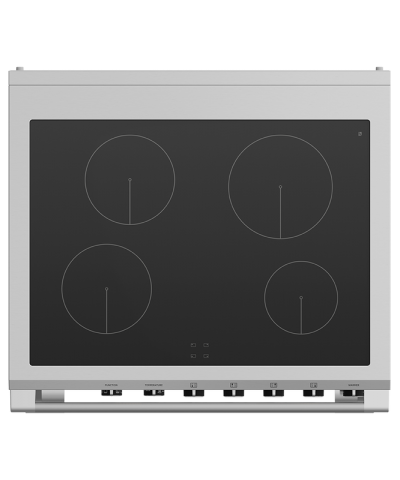 30" Fisher & Paykel Series 9 Classic Induction Range With 4 Zones In Red - OR30SCI6R1