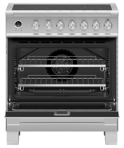 30" Fisher & Paykel Series 9 Classic Induction Range With 4 Zones In Stainless Steel - OR30SCI6X1