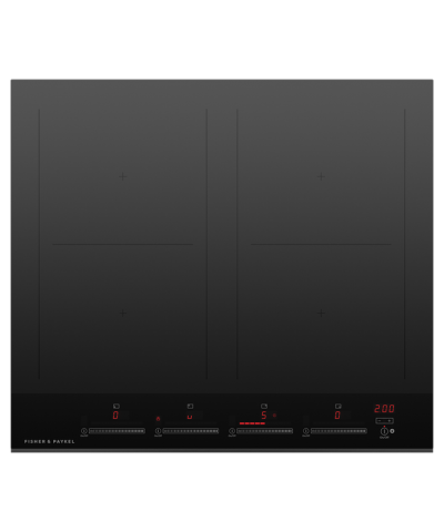 24" Fisher & Paykel Induction Cooktop with 4 Zones , SmartZone - CI244DTB4