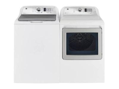 GE 2.8 Cu. Ft. Top Load Washer with Portable White/Black