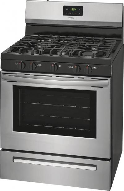 30" Frigidaire 5.0 Cu. Ft. Free Standing Gas Range - FCRG3052AS