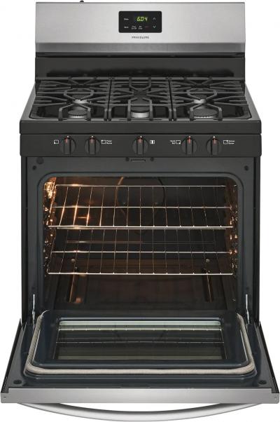 30" Frigidaire 5.0 Cu. Ft. Free Standing Gas Range - FCRG3052AS