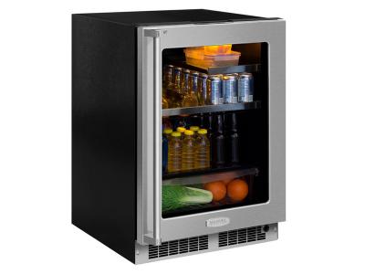 24" Marvel Professional Beverage Refrigerator with Drawer - MP24BRG4RS