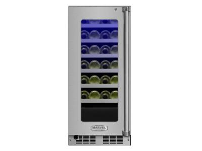 15" Marvel Professional High Efficiency Single Zone Wine Refrigerator - MP15WSF4LP