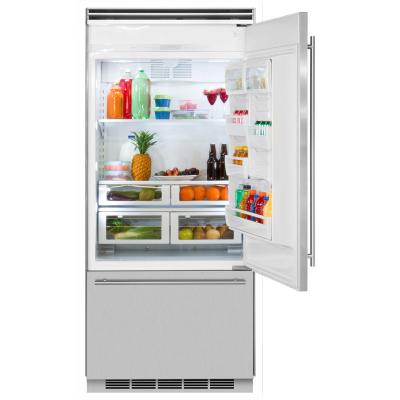 36" Marvel Professional Built-In Bottom Freezer Refrigerator - MP36BF2RS