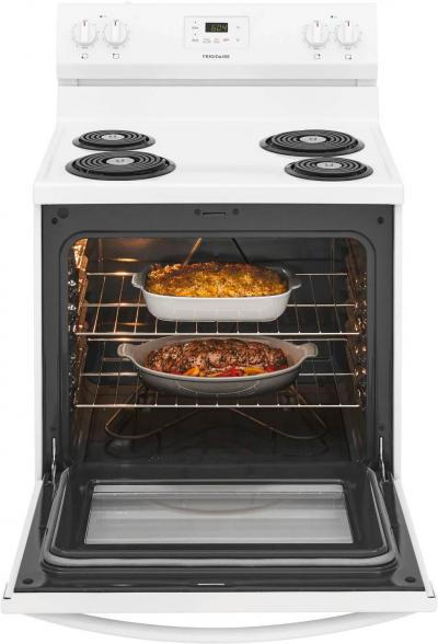 30" Frigidaire 5.3 Cu. Ft. Free Standing Electric Range With 4 Burners - FCRC301CAW