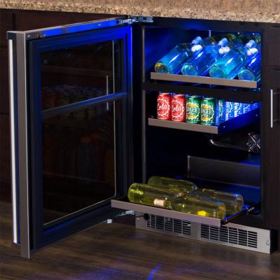 24" Marvel Professional Dual Zone Wine and Beverage Center - MP24WBG4RS