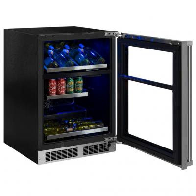 24" Marvel Professional Dual Zone Wine and Beverage Center - MP24WBF4RP