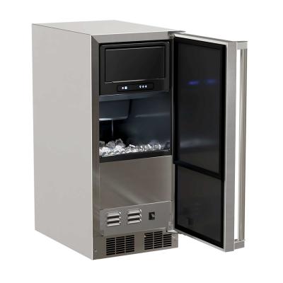 15" Marvel Outdoor Clear Ice Machine - MO15CPS2LS