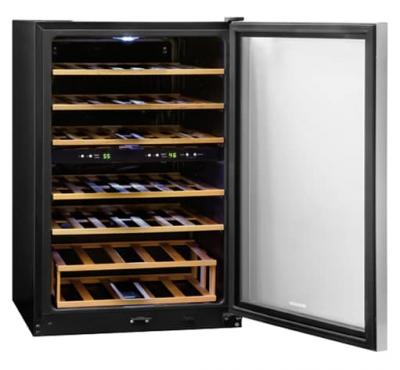 22" Frigidaire 4.4 Cu. Ft. 38 Bottle Two-Zone Wine Cooler - FFWC3822QS