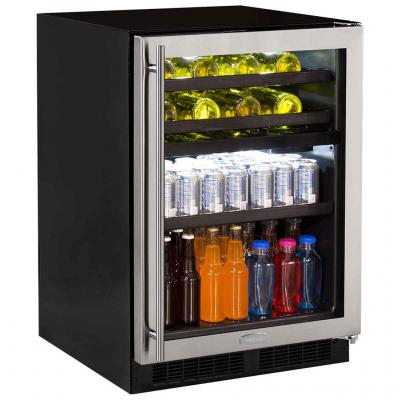 24" Marvel Dual Zone Wine and Beverage Center - ML24WBF2RP