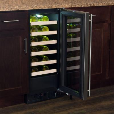 15" Marvel High Efficiency Single Zone Wine Refrigerator - ML15WSF3RP