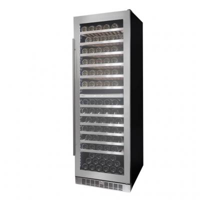 23" Silhouette Built-in Column 129 Bottles Wine Cooler - SPRWC140D1SS