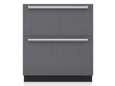 30" SubZero Refrigerator Drawers with Air Purification - Panel Ready - ID-30RP