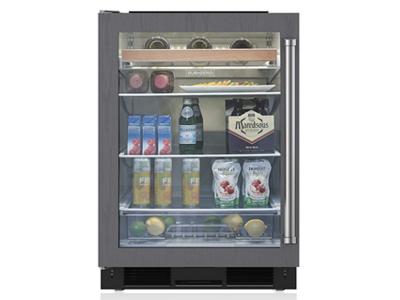 24" SubZero Built-in Undercounter Beverage Center - UC-24BG/O-RH