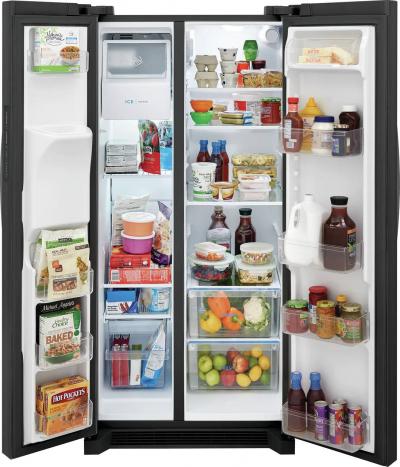33" Frigidaire 22.3 Cu. Ft. Capacity Side by Side Refrigerator - FRSS2323AD