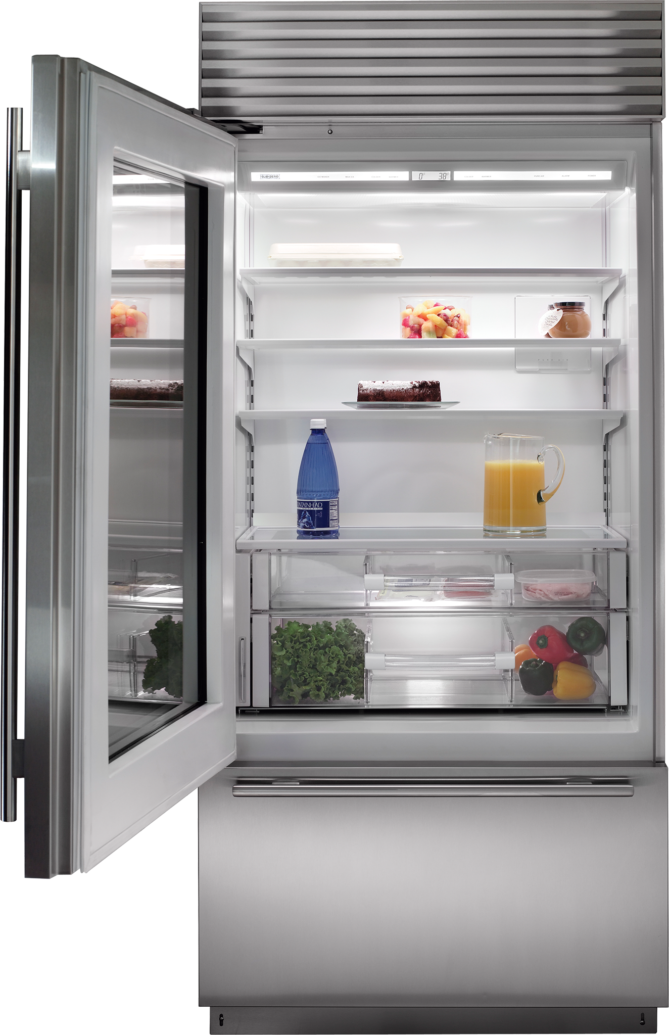 Sub zero 36 inch built in refrigerator new arrivals
