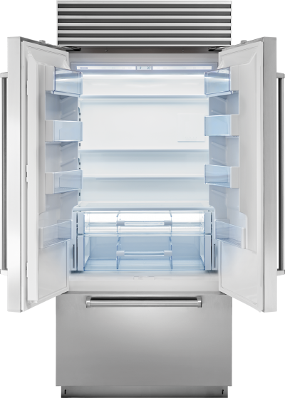 36" SUBZERO Built-In French Door Refrigerator/Freezer with Internal Dispenser - Panel Ready - BI-36UFDID/O