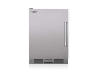 24" SUBZERO Outdoor Undercounter Refrigerator - Stainless Door - UC-24RO/PH-LH