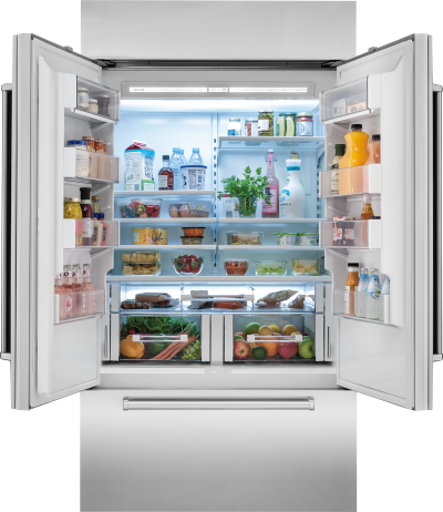 42" SUBZERO Built-In French Door Refrigerator/Freezer with Internal Dispenser - BI-42UFDID/S/TH