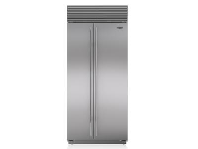  36" SUBZERO Built-In Side-by-Side Refrigerator/Freezer - BI-36S/S/PH