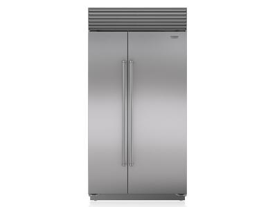 42" SUBZERO  Built-In Side-by-Side Refrigerator/Freezer - BI-42S/S/TH