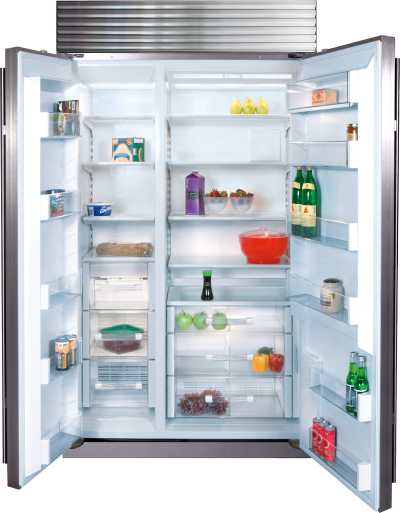 42" SUBZERO Built-In Side-by-Side Refrigerator/Freezer - BI-42S/S/PH