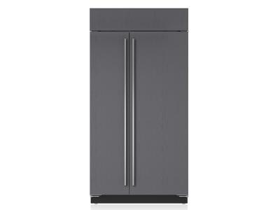 42" SUBZERO Built-In Side-by-Side Refrigerator/Freezer with Internal Dispenser - Panel Ready - BI-42SID/O