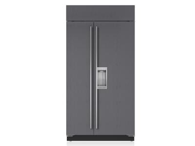  42" SUBZERO Built-In Side-by-Side Refrigerator/Freezer with Dispenser - Panel Ready - BI-42SD/O