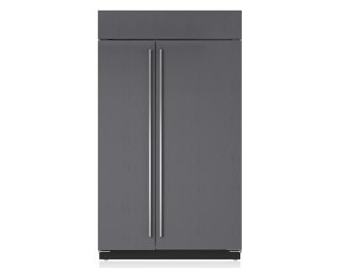 48" SUBZERO Built-In Side-by-Side Refrigerator/Freezer - Panel Ready - BI-48S/O